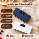 Sellador de Bolsas Digital con Imán para Heladera