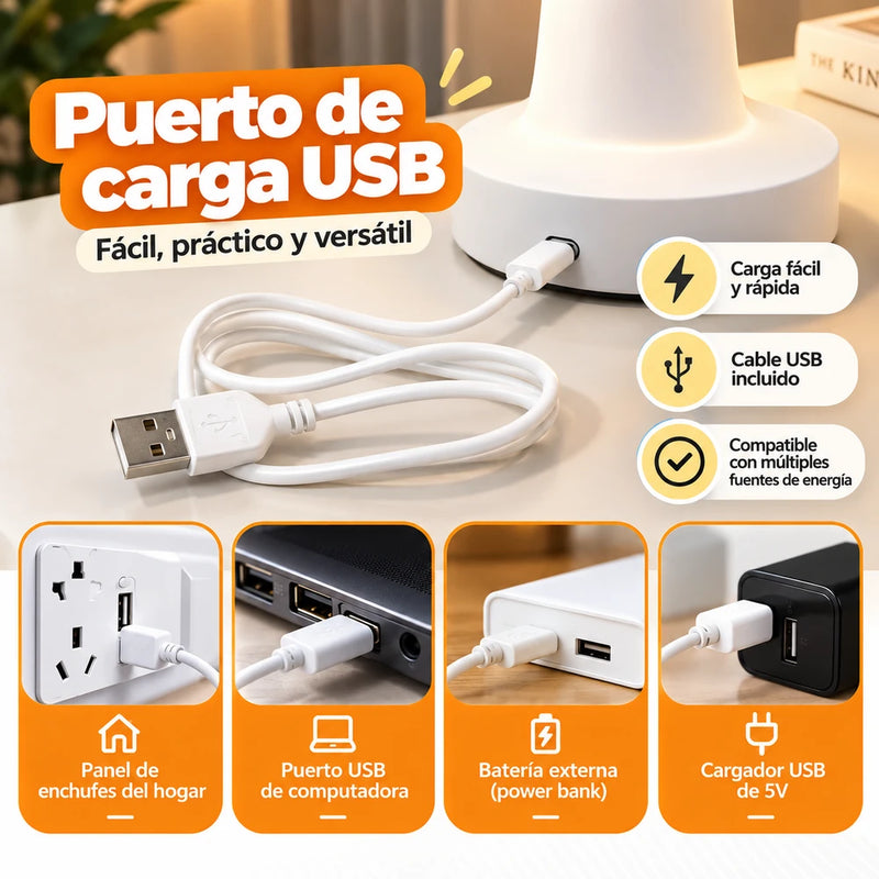 Lámpara De Escritorio LED Táctil